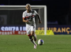 Wellington Rato deixa São Paulo rumo ao Vitória. (Foto: X do SPFC)
