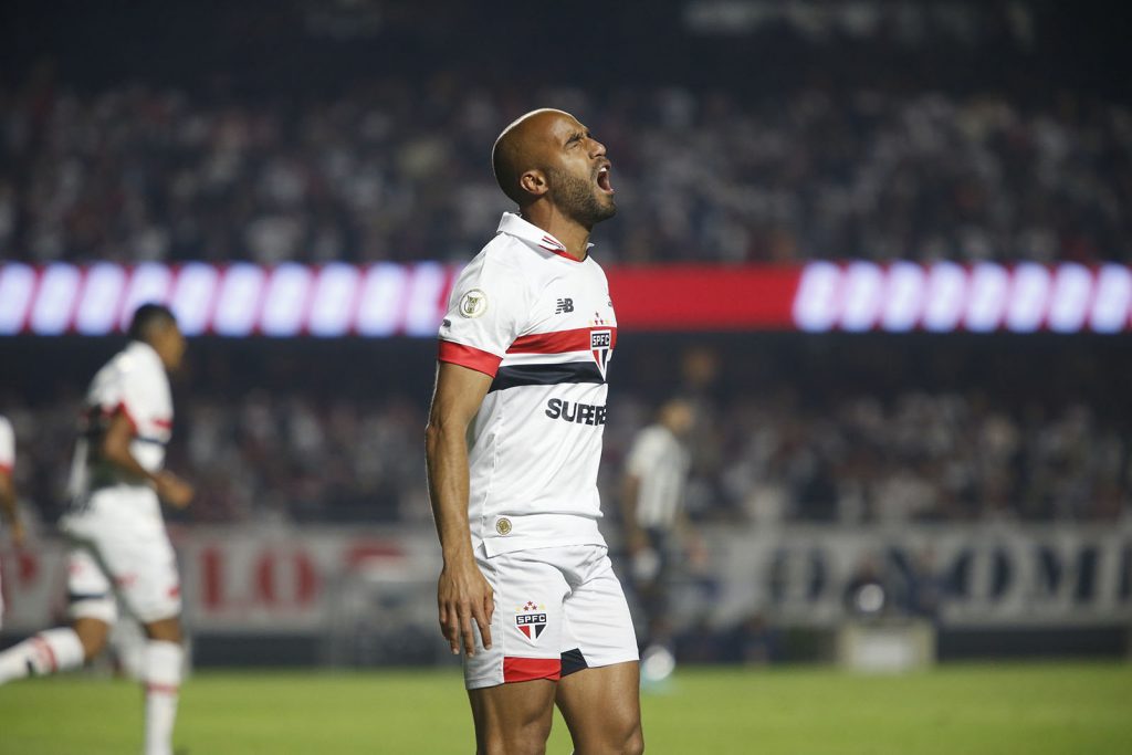 Lucas faz um gol e dá uma assistência no empate entre São Paulo x Botafogo pelo Brasileirão. (Foto: X do SPFC)