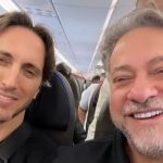 Luis Zubeldía, técnico do São Paulo, e Julio Casares, presidente do clube. (Foto: X de Julio Casares)