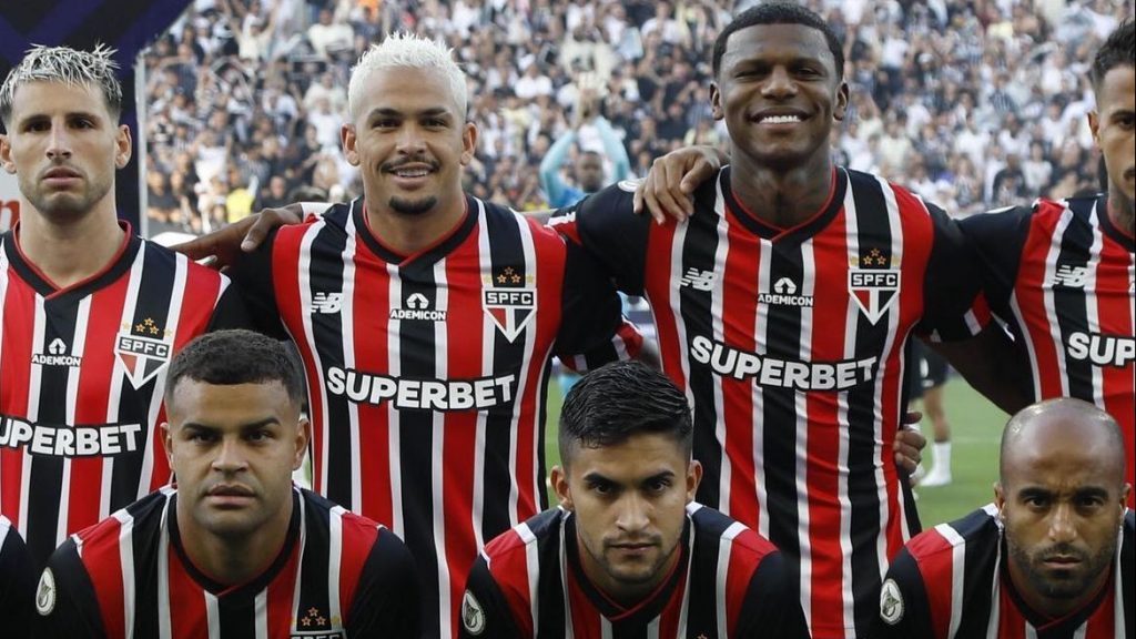 Jogadores do São Paulo FC - Foto: Rubens Chiri
