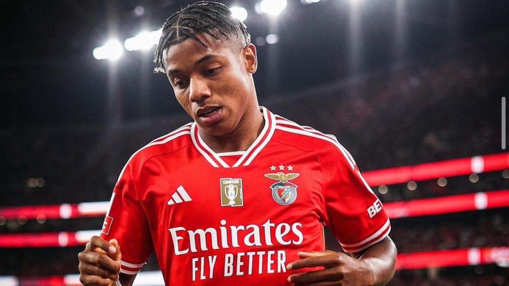 David Neres, ex-São Paulo - Foto: Divulgação Benfica