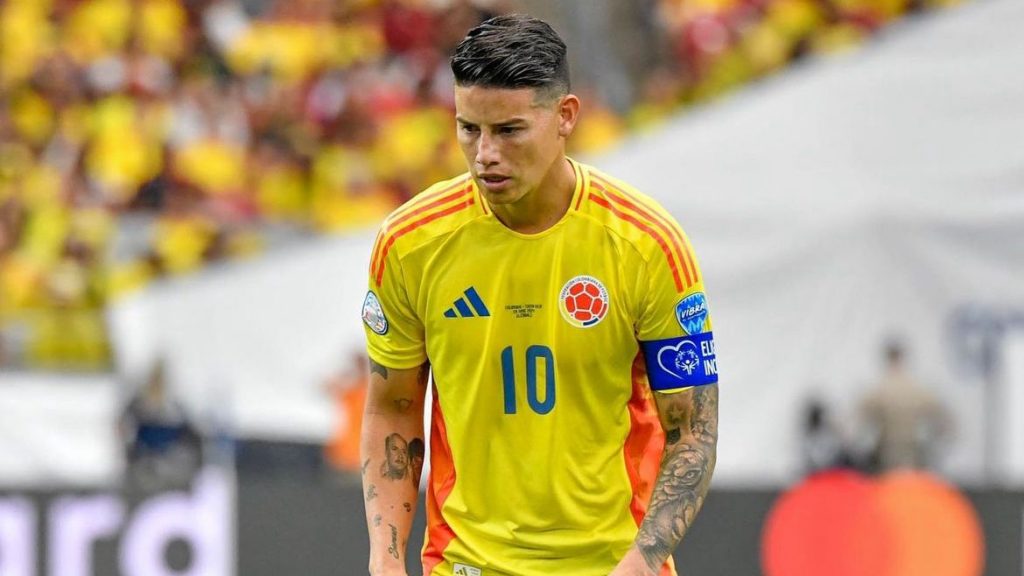 James Rodriguez, principal jogador da Copa América até o momento - Foto: Reprodução Instagram do jogador