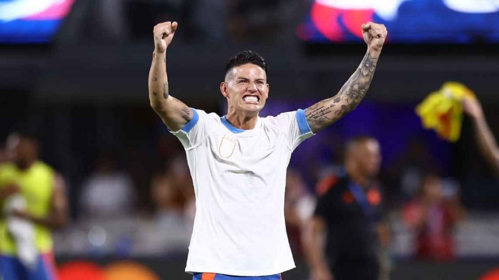 Principal jogador da Copa América, James Rodriguez deixou o São Paulo em agosto. Foto: Tim Nwachukwui/ Getty Images