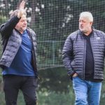 Julio Casares e Carlos Belmonte anunciam reforços so São Paulo. (Foto: Erico Leonan/SPFC)