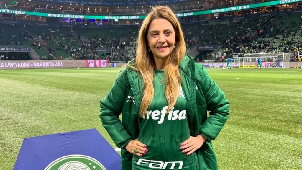 Leila Pereira, presidente do Palmeiras - Foto: Reprodução Instagram