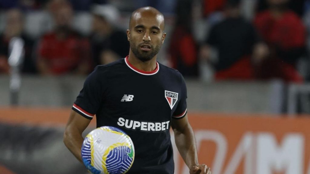 Lucas Moura, craque são-paulino. - Foto: Rubens Chiri/São Paulo FC