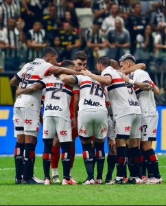 São Paulo vai enfrentar o Atlético-MG (Foto: Rubens Chiri/SPFC)