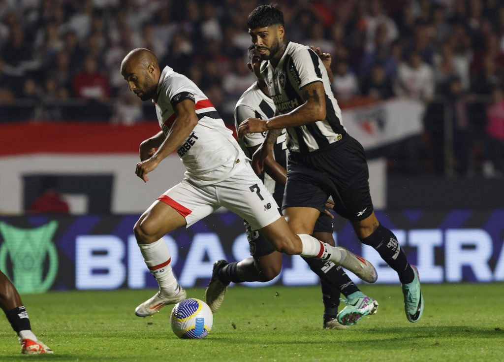 São Paulo enfrenta Botafogo nas quartas de final da Libertadores. (Foto: X do SPFC)