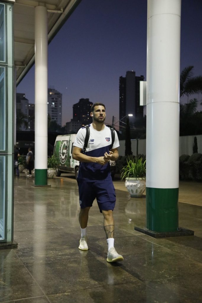 Calleri é o principal jogador do São Paulo e será titular contra o Goiás. (Foto: X do SPFC)