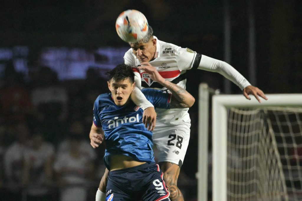 São Paulo venceu jogo complicado contra o Nacional. (Foto: X da Libertadores)