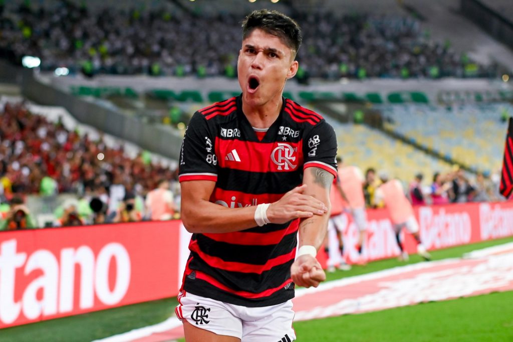 Cria do SPFC, Luiz Araújo é destaque de vitória do Flamengo. (Foto: X do Flamengo)