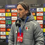 Luis Zubeldía escala o São Paulo para duelo pela Libertadores. (Foto: X do SPFC)