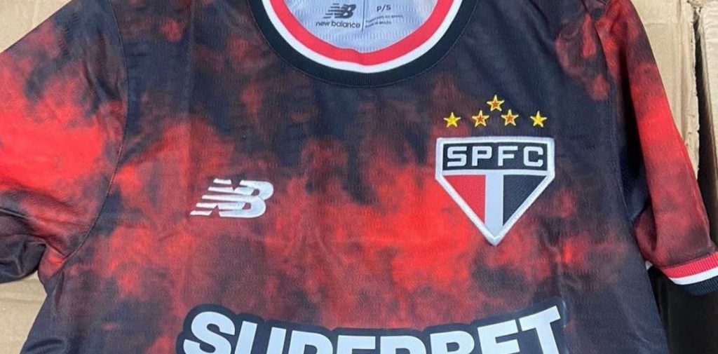 Vazou o terceiro uniforme do São Paulo -Foto: Divulgação