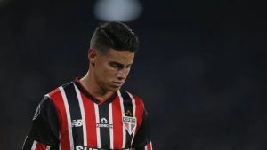 James Rodriguez não é mais jogador do São Paulo. - Foto: Diego Lima/AFP via Getty Images