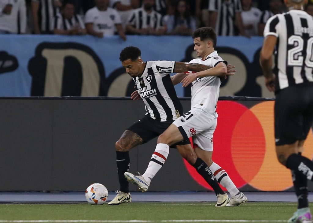 São Paulo empatou contra o Botafogo e traz decisão para o MorumBIS na Libertadores. (Foto: Rubens Chiri/SPFC)