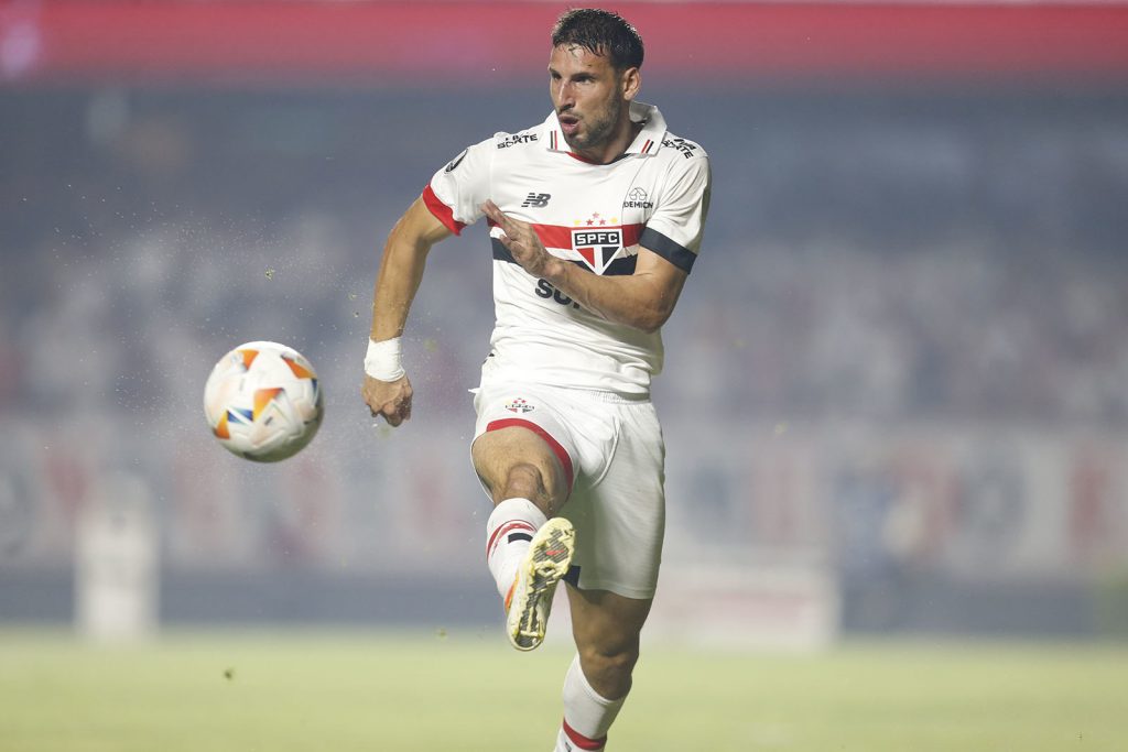 Calleri é um dos artilheiros do São Paulo em 2024. (Foto: Rubens Chiri/SPFC)