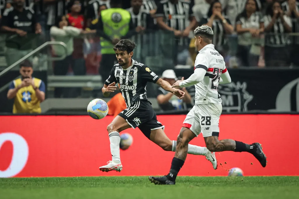 São Paulo empata contra o Atlético Mineiro e é eliminado da Copa do Brasil. (Foto: Pedro Souza/Atlético)