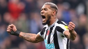 Joeliton, jogador do Newcastle. Foto: Getty IMages