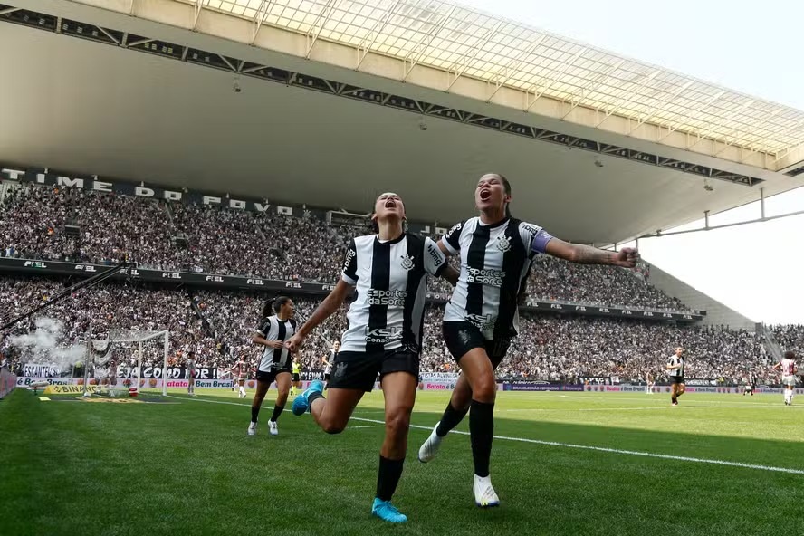 Corinthians bateu o São Paulo mais uma vez no Brasileirão Feminino