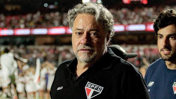 Julio Casares, presidente do São Paulo FC - Foto: Rubens Chiri