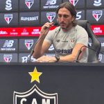 Luis Zubeldia, técnico do São Paulo. - Foto: Reprodução