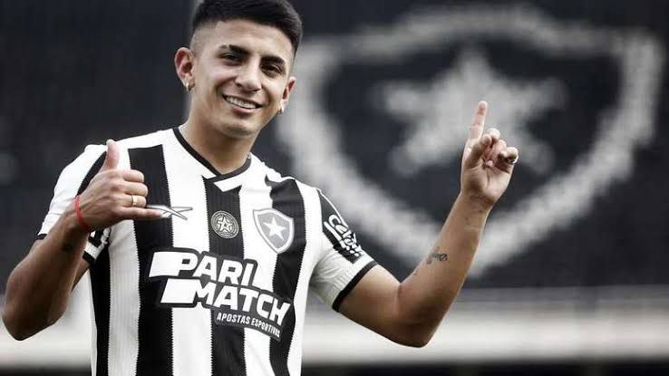 Thiago Almada, jogador do Botafogo. - Foto: Reprodução/Botafogo