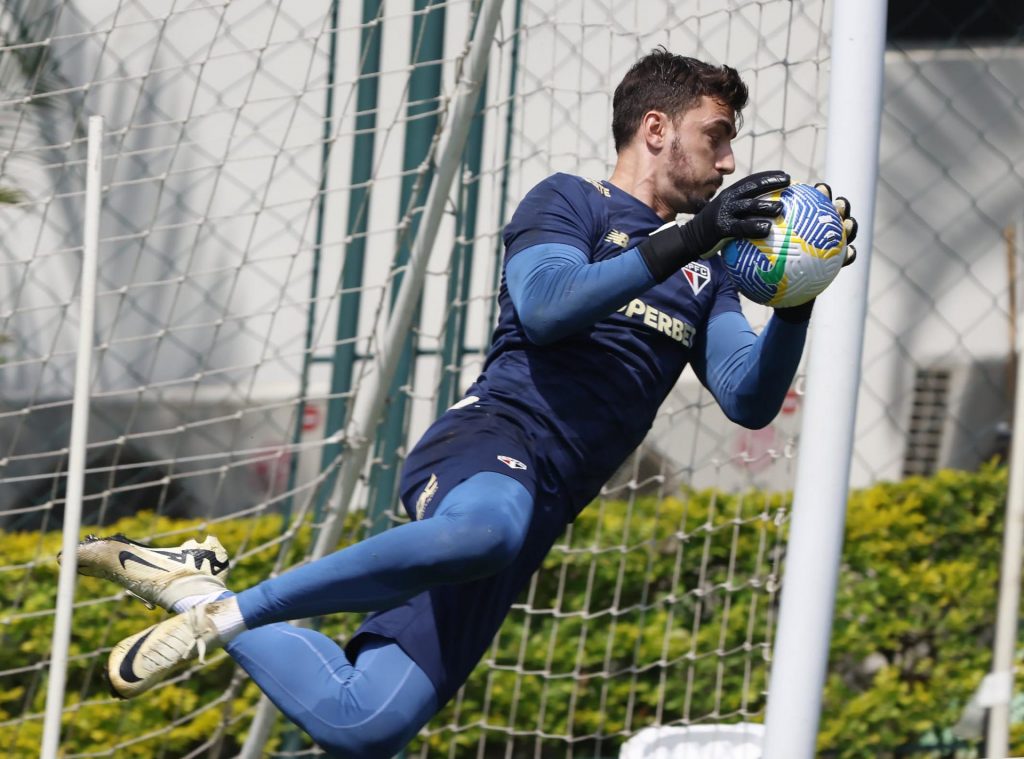 Rafael é o goleiro do São Paulo no Brasileirão. (Foto: Rubens Chiri/SPFC)