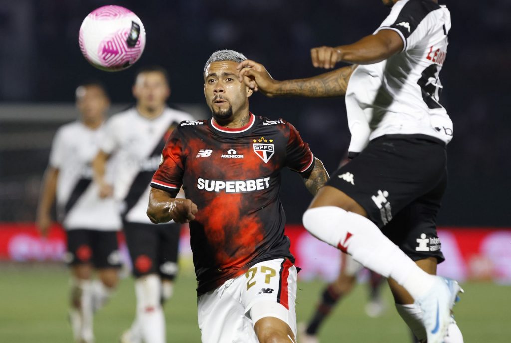 Rato chega a oito assistências pelo São Paulo em 2024. (Foto: Rubens Chiri/SPFC)