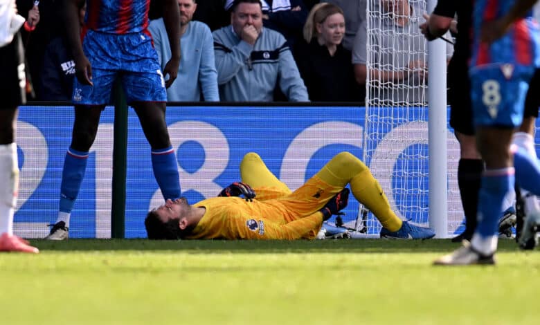 Crystal Palace FC v Liverpool FC – Premier League Lesão de Alisson abre espaço para profissional do São Paulo na Seleção Brasileira. (Foto: X do Liverpool)