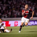 Luciano abriu o placar para o São Paulo na vitória contra o Vasco. (Foto: Victor Froes/Agência F8/Gazeta Press)