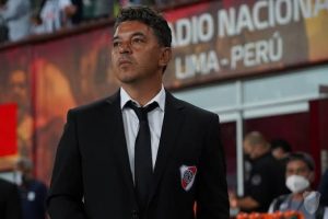 Marcelo Gallardo, técnico do River Plate. Foto> Getty Images