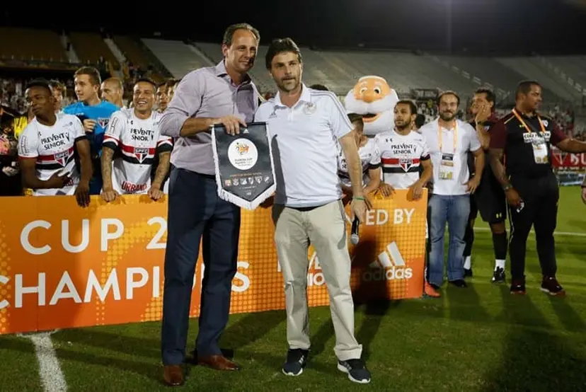 São Paulo conquistou Florida Cup com Rogério Ceni em 2017. (Foto: Reprodução/Florida Cup)