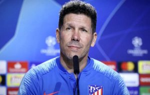 Diego Simeone, técnico do Atlético de Madrid. Foto: Reprodução