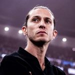 Filipe Luiz, técnico do Flamengo. (Foto: Matheus Sanches)