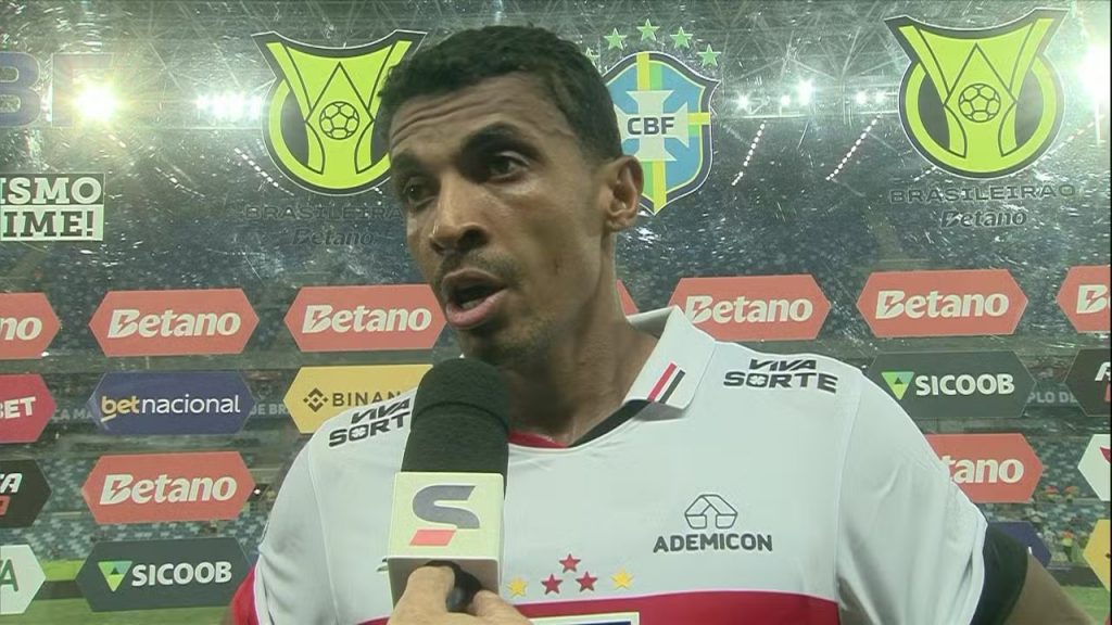 Luiz Gustavo detona time do São Paulo após derrota. Foto: Reprodução