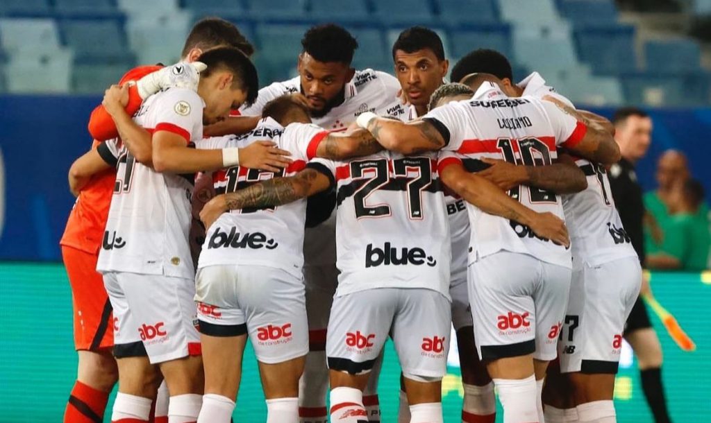 São Paulo desliza e é derrotado para o Cuiabá em jogo terrível. Foto> Rubens Chiri