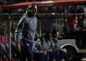 Luis Zubeldía comanda o São Paulo em 2024. (Foto: Rubens Chiri/SPFC)