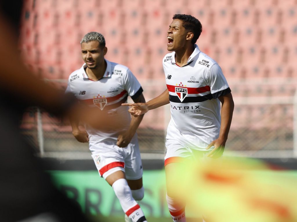 Ryan Francisco é o artilheiro do São Paulo no time sub-20. (Foto: Rubens Chiri/SPFC)