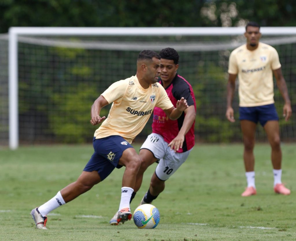 Alisson de volta aos treinos do São Paulo - Foto: X do SPFC