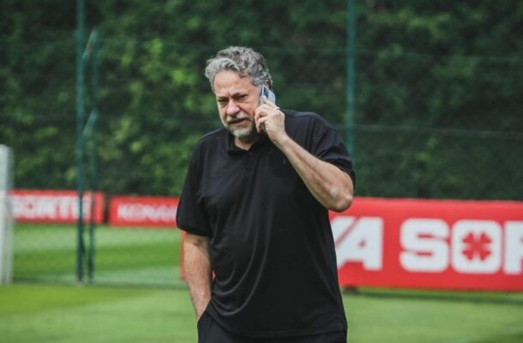 Julio Casares é o presidente do São Paulo. (Foto: Rubens Chiri/SPFC)