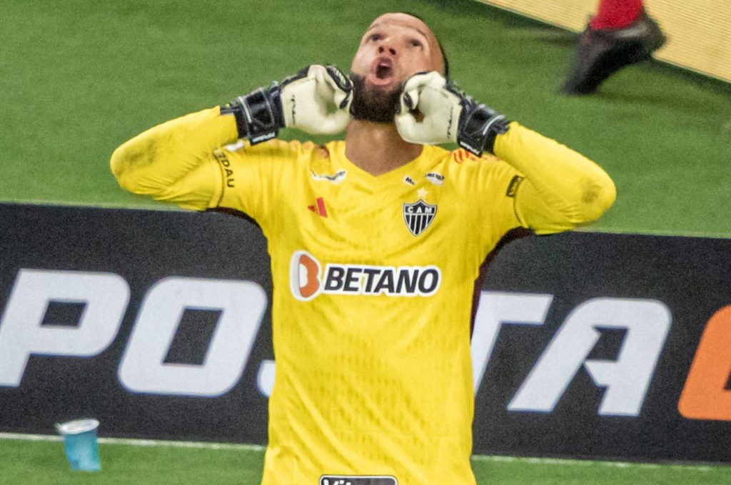 Everson pegou um pênalti no empate sem gols entre Flamengo e Atlético Mineiro pelo Brasileirão. (Foto: Maga Jr/Agência F8/Gazeta Press)