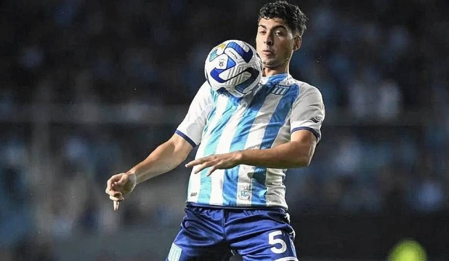 Nardoni é titular do Racing de Avellaneda e estaria no radar do São Paulo. (Foto: Reprodução/Avellaneda Hoy)