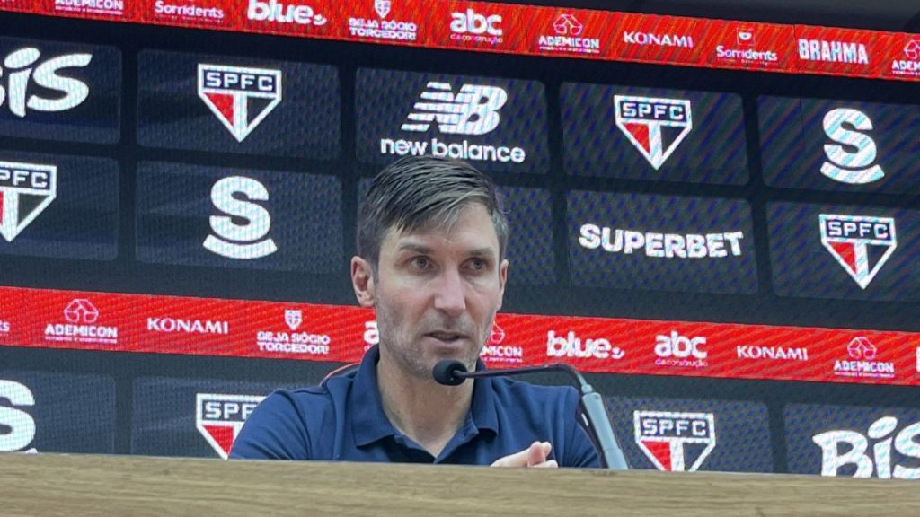 Max Cuberas, auxiliar técnico do São Paulo FC. Foto: Divulgação