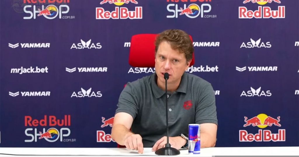 Fernando Seabra, técnico do RB Bragantino. Foto: Reprodução YouTube Massa Bruta