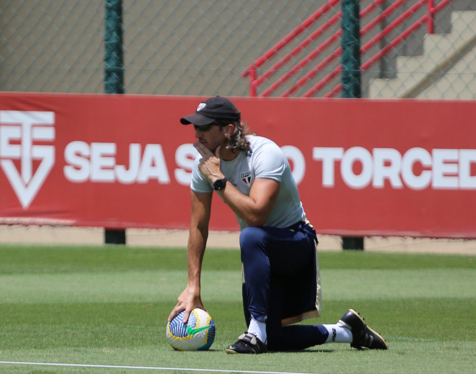 Luis Zubeldía será o técnico do São Paulo em 2025. (Foto: Erico Leonan/SPFC)