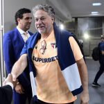 Julio Casares é presidente do São Paulo até 2026. (Foto: Marcos Ribolli/ge)