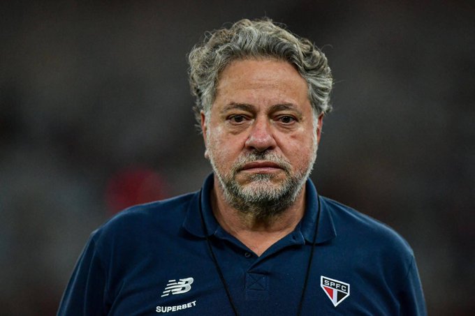 Julio Casares é o presidente do São Paulo. (Foto: Reprodução/SPFC)