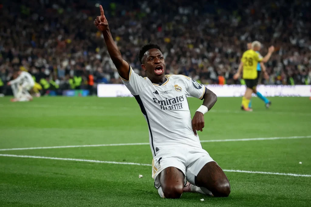 Vini Jr conquistou o FIFA The Best em 2024. (Foto: Carl Recine/Reuters)
