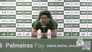 Abel Ferreira. (Foto: Reprodução/Palmeiras TV)