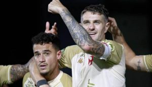 Coutinho e Vegetti, atletas do Vasco. Foto: Reprodução.